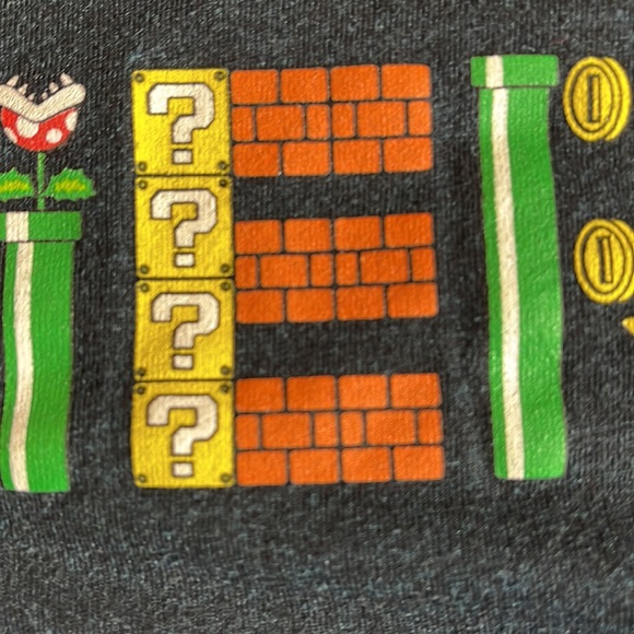 Super Mario soft Tee. K103 - Picture 6 of 10